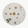 Rond kindervloerkleed Space^Bloomingville Mini Outlet