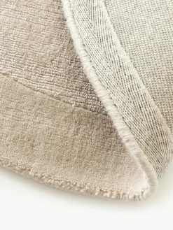 Rond laagpolig vloerkleed Kari^Westwing Collection Outlet