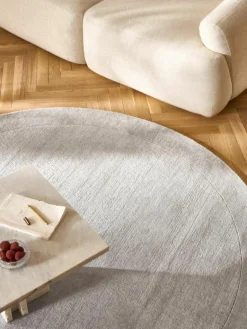 Rond laagpolig vloerkleed Kari^Westwing Collection Outlet
