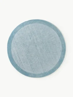 Rond laagpolig vloerkleed Kari^Westwing Collection Sale