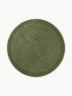 Rond laagpolig vloerkleed Kari^Westwing Collection New