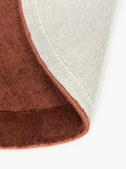 Rond laagpolig vloerkleed Kari^Westwing Collection New