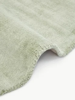 Rond viscose vloerkleed Jane, handgeweven^Westwing Collection Sale