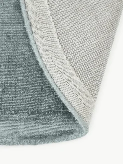 Rond viscose vloerkleed Jane, handgeweven^Westwing Collection Sale