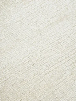 Rond viscose vloerkleed Jane, handgeweven^Westwing Collection Online