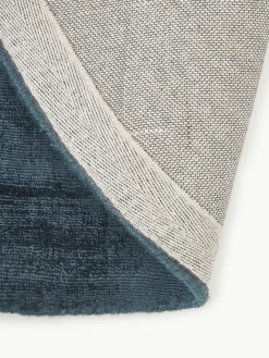 Rond viscose vloerkleed Jane, handgeweven^Westwing Collection Best