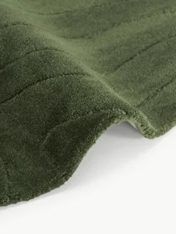 Rond wollen vloerkleed Aaron, handgetuft^Westwing Collection Hot