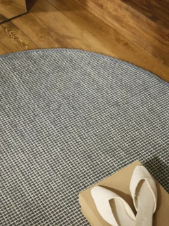 Rond wollen vloerkleed Amaro, handgeweven^Westwing Collection Discount