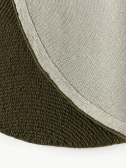Rond wollen vloerkleed Eleni, handgetuft^Westwing Collection Online