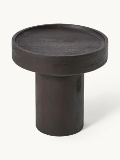 Ronde bijzettafel Benno van mangohout^Westwing Collection Best
