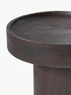 Ronde bijzettafel Benno van mangohout^Westwing Collection Best