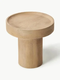 Ronde bijzettafel Benno van mangohout^Westwing Collection Fashion