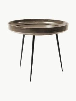 Ronde bijzettafel Bowl van mangohout^Mater Online