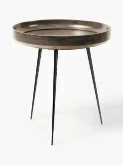 Ronde bijzettafel Bowl van mangohout^Mater Online