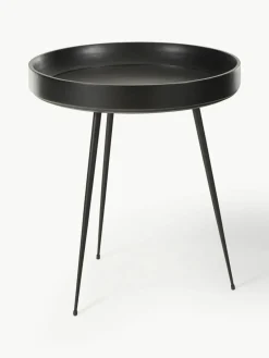 Ronde bijzettafel Bowl van mangohout^Mater Online