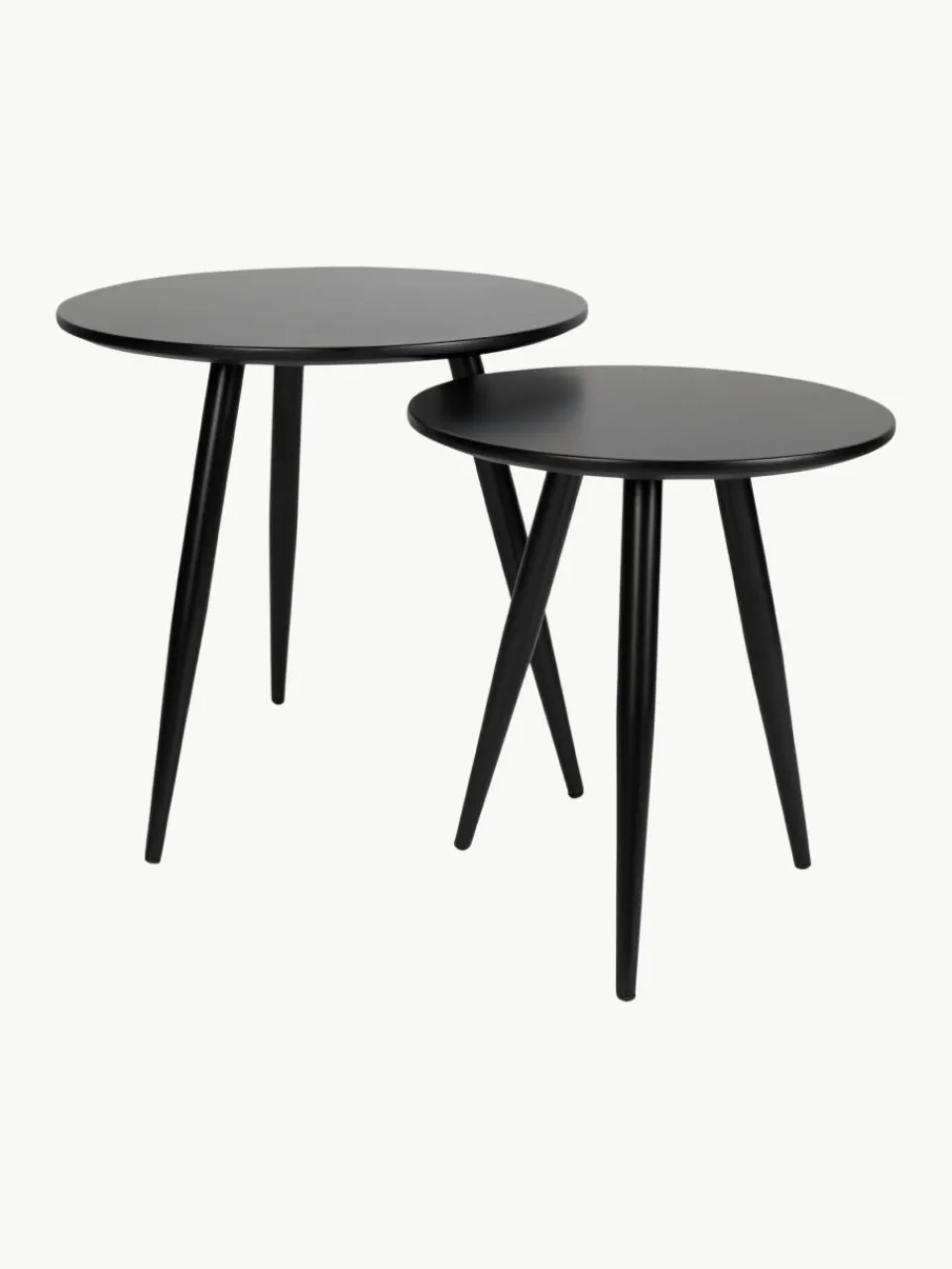 Ronde bijzettafel Colette, 2-delig^Westwing Best