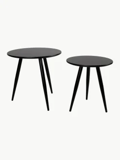 Ronde bijzettafel Colette, 2-delig^Westwing Best