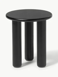 Ronde bijzettafel Didi van eikenhout^Westwing Collection New