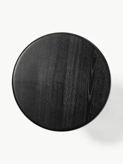 Ronde bijzettafel Didi van eikenhout^Westwing Collection New