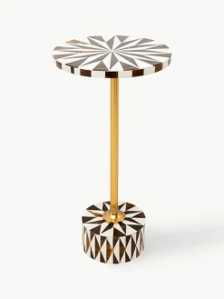 Ronde bijzettafel Domero, handgemaakt^Kare Design New