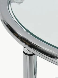Ronde bijzettafel Dotts met glazen tafelbladen^Ellos Home Best