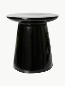 Ronde bijzettafel Dustan met glanzende oppervlak^HKLIVING Sale