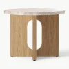 Ronde bijzettafel Ibiza met zandstenen tafelblad^Audo Copenhagen Clearance