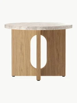 Ronde bijzettafel Ibiza met zandstenen tafelblad^Audo Copenhagen Clearance
