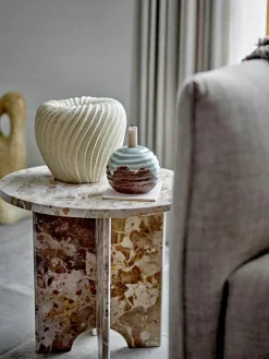 Ronde bijzettafel Jasmia van marmer^Bloomingville Sale