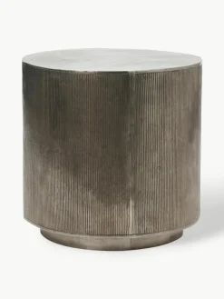 Ronde bijzettafel Rota met geribbeld front^House Doctor Outlet