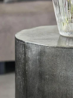 Ronde bijzettafel Rota met geribbeld front^House Doctor Outlet