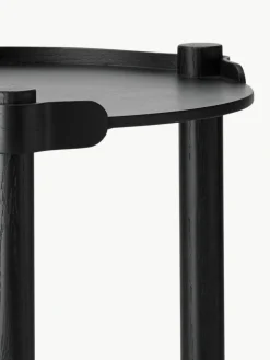 Ronde bijzettafel Woody van eikenhout^Cooee Design Outlet