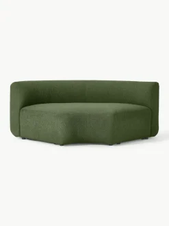 Ronde bouclé hoekmodule Sofia^Westwing Collection Clearance