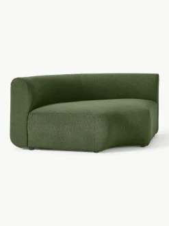 Ronde bouclé hoekmodule Sofia^Westwing Collection Clearance