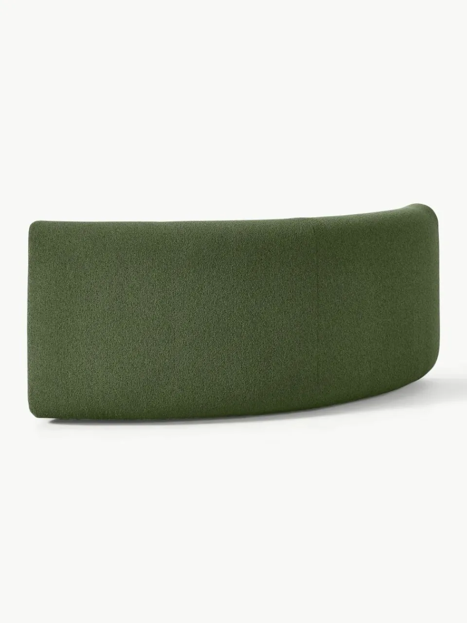 Ronde bouclé hoekmodule Sofia^Westwing Collection Clearance