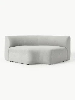 Ronde bouclé hoekmodule Sofia^Westwing Collection Discount