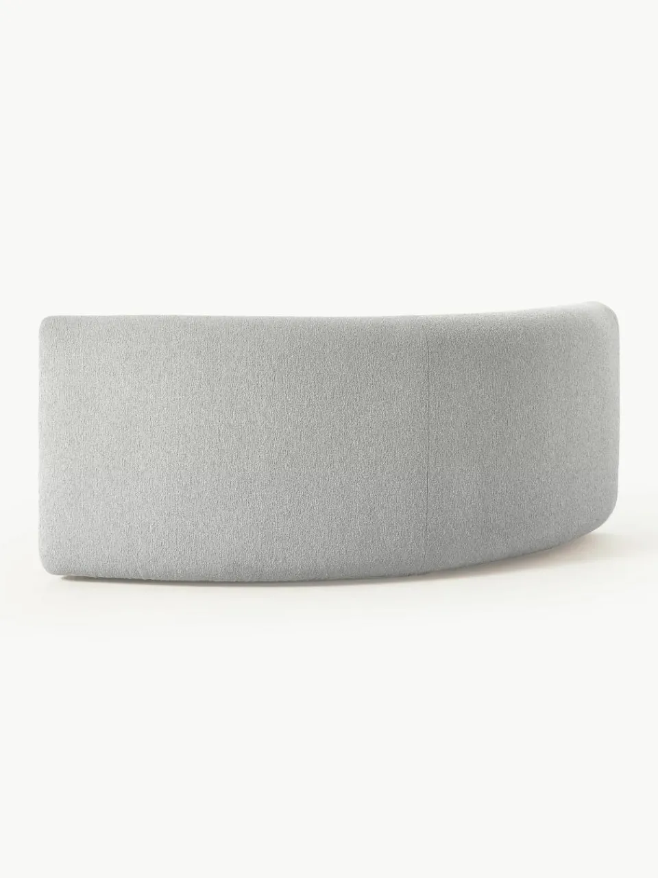 Ronde bouclé hoekmodule Sofia^Westwing Collection Discount