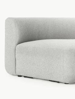 Ronde bouclé hoekmodule Sofia^Westwing Collection Discount