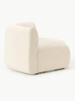 Ronde bouclé hoekmodule Sofia^Westwing Collection Discount
