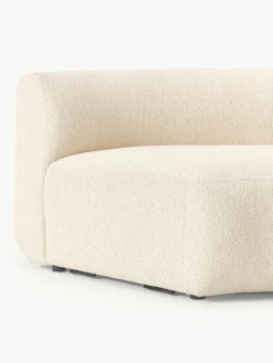 Ronde bouclé hoekmodule Sofia^Westwing Collection Discount