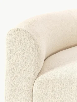 Ronde bouclé hoekmodule Sofia^Westwing Collection Discount