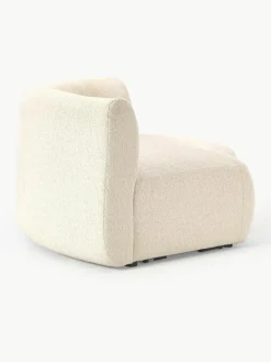 Ronde bouclé hoekmodule Sofia^Westwing Collection Outlet