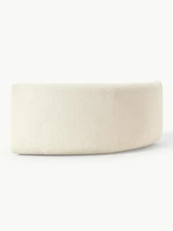 Ronde bouclé hoekmodule Sofia^Westwing Collection Outlet