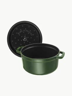 Ronde braadpan La Cocotte uit gietijzer^Staub Hot