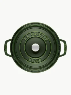Ronde braadpan La Cocotte uit gietijzer^Staub Hot