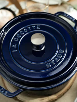Ronde braadpan La Cocotte uit gietijzer^Staub Discount
