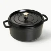 Ronde braadpan La Cocotte uit gietijzer^Staub Best