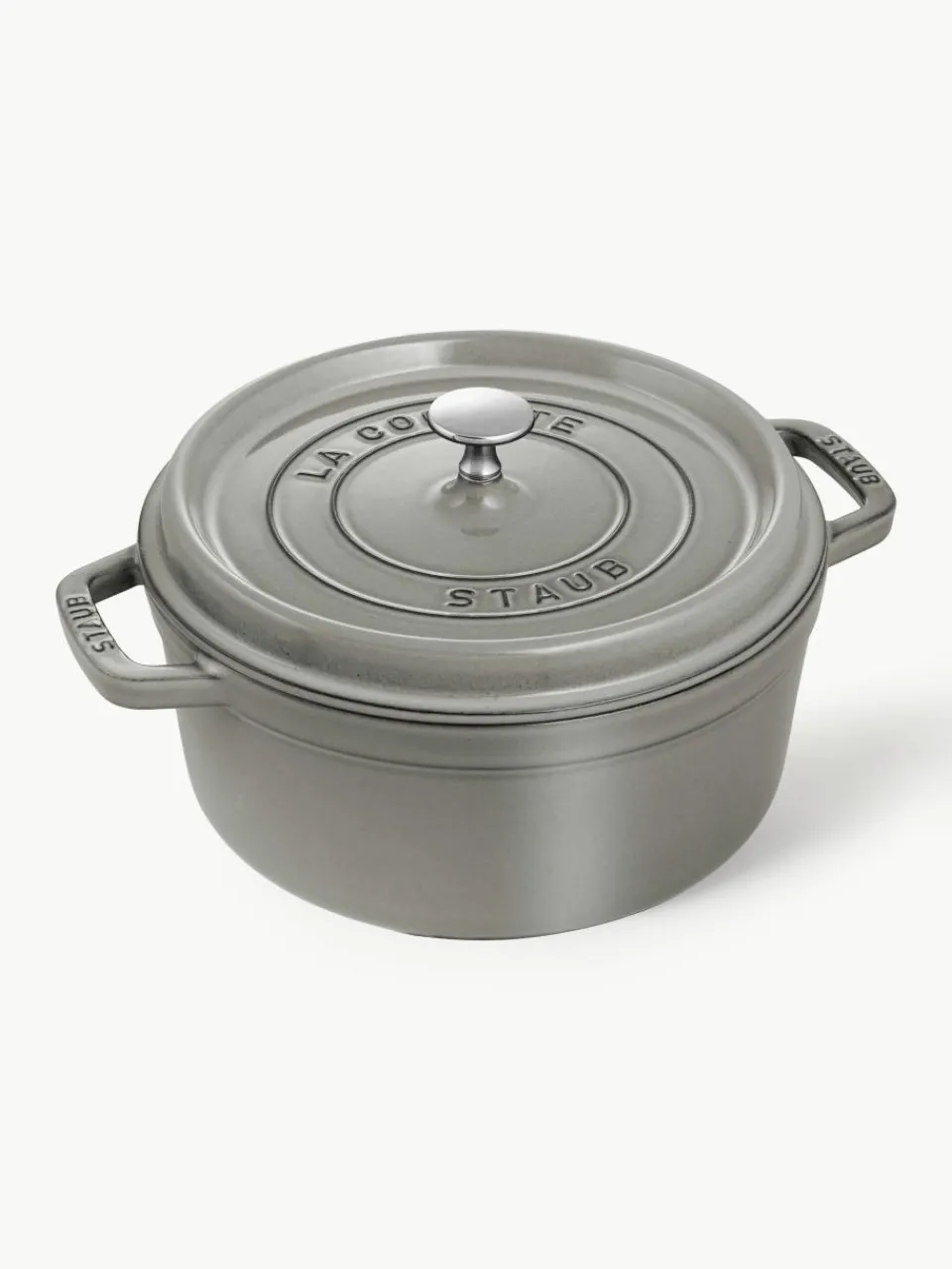 Ronde braadpan La Cocotte uit gietijzer^Staub Discount