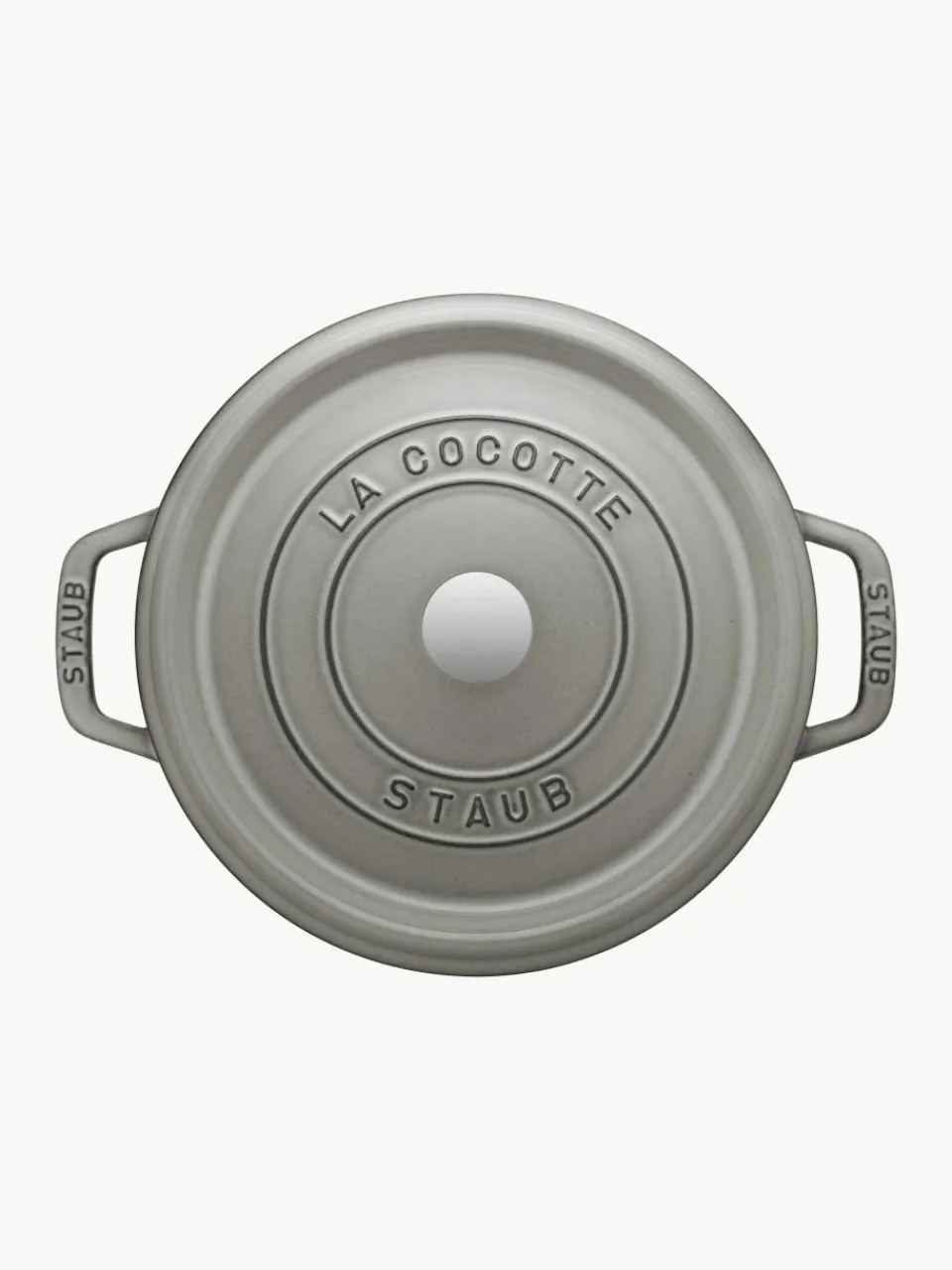 Ronde braadpan La Cocotte uit gietijzer^Staub Discount