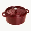 Ronde braadpan La Cocotte uit gietijzer^Staub Hot